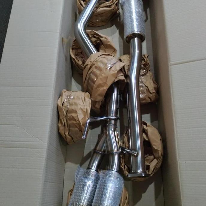 knalpot HKS legalmax muffler toyota innova reborn, all new fortuner tahun 2015-2025