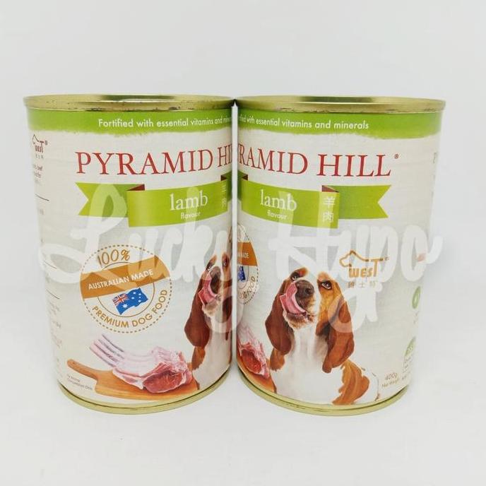 Orcix- Makanan Anjing Kaleng/Dogfood Kaleng Pyramid Lamb Domba 400Gr