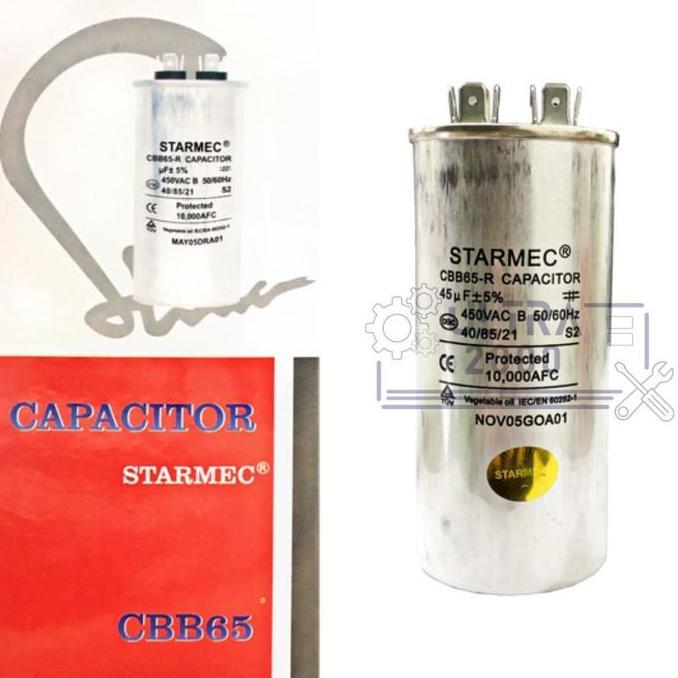 Gasyuuk- Capasitor Ac 45Uf / Kapasitor Ac 45 Uf