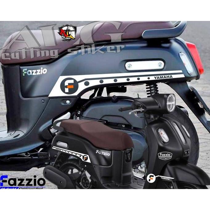 STICKER CUTTING/STRIPING FAZZIO/DECAL SIMPEL/STIKER SIMPEL/CUSTOM/169 ASLI
