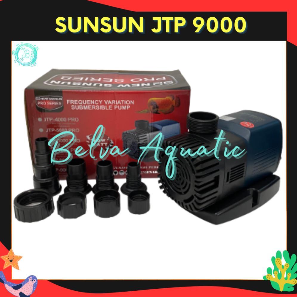-HSR- Sunsun JTP 9000 Low Watt Hemat Listrik Pompa Air Celup Kolam Ikan Koi Hidroponik Submersible W