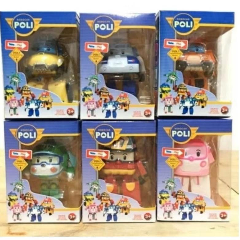 [BQD] GOGO TOYS - MAINAN ANAK ROBOCAR POLI /  MAINAN ANAK POLICAR JADI ROBOT / ROBO CAR
