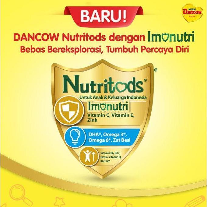 Milxia- Nestl Dancow Susu 5+ Rasa Vanila / Madu 1Kg Kemasan Baru Lebih Hemat Untuk Anak 5 Tahun Ke A