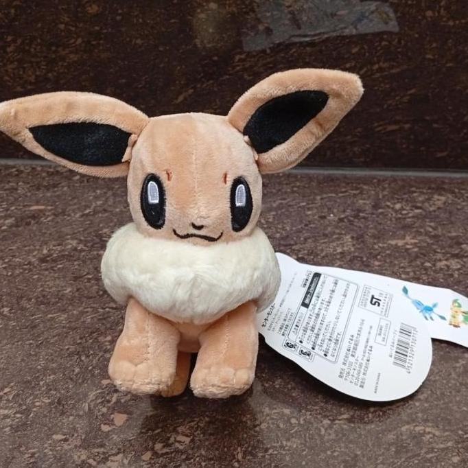Boneka Pokemon Eevee Evolution 15-20cm Pokemon Doll / Cute Plush Hadiah Ulang Tahun SAR