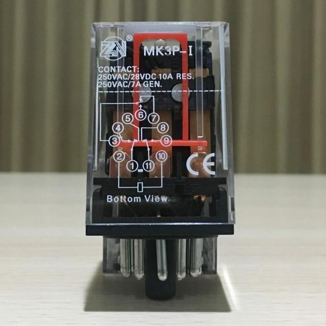 Otopilot- Relay Mk3P 11P 11 Pin Kaki 220Vac Ac 220V 220 Volt