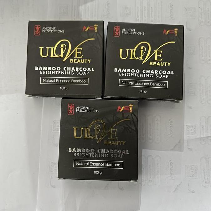 Wash- Msi Paket 3Pcs Sabun Bamboo Ulive Beauty Soap Asli Original Bpom