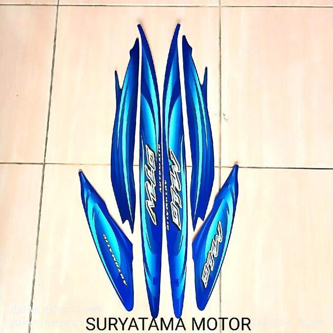 striping lis body mio sporty biru 2007 original READY