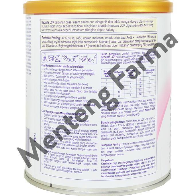 Milxia- Nutricia Neocate Lcp 400Gr - Susu Formula Khusus Bayi Alergi Susu Sapi