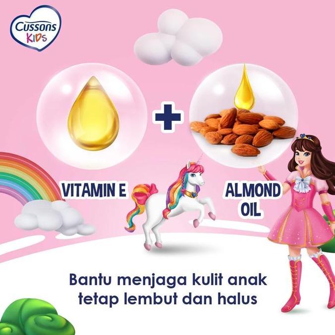 Bosbaby- Cussons Kids Body Wash 250Ml Refill - Shampoo Sabun Mandi Anak 2In1 - Cusson Kids Hair Body