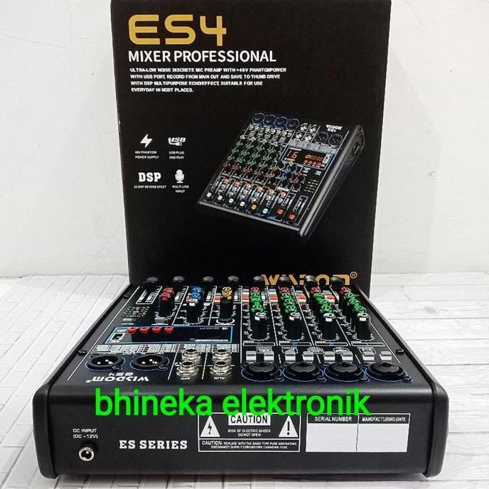 Yoiyoman- Mixer Wisdom Es4 / Es 4 Mixer 4 Channel Original