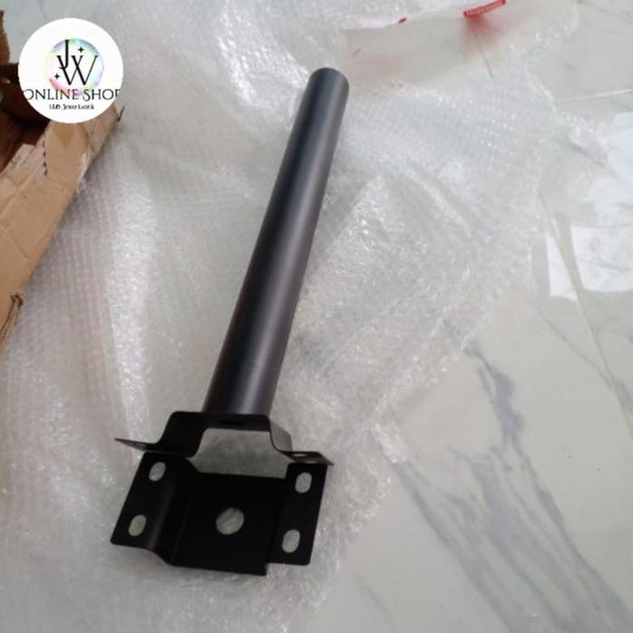 TiangLampuJalanPJU Solar Cell Hitam dan Putih