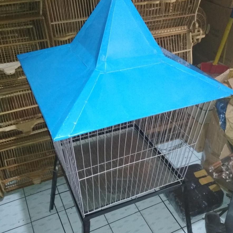 -HSR- Kandang Burung Beo Nuri jalak Ayam Kate Serama Kaka Tua Burung Hantu Love Bird Ukuran Kecil At