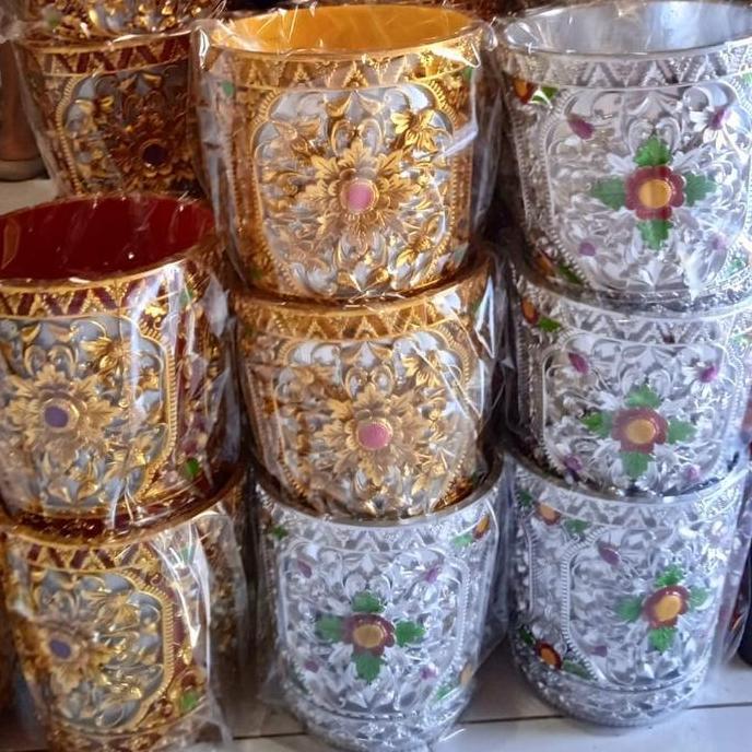 :>:>:>:>] Wadah Sangku Ukir plastik fiber tempat wadah daksina bali