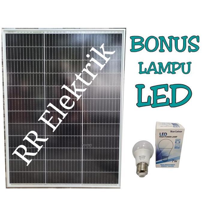 Solar Panel Solar Cell Panel Surya 120wp Monocrystalline 120 WP Mono