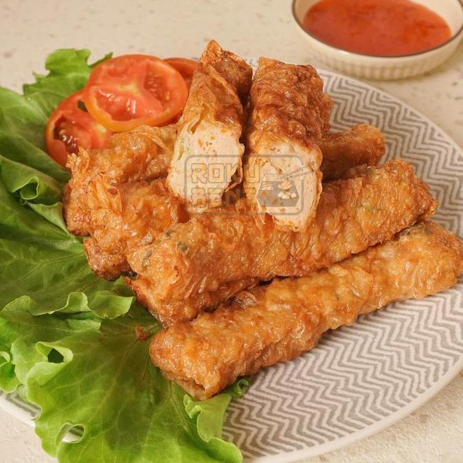 Enaknyoo- Kani Crab Roll Half Roku Bento Bsd Isi 7 Roll Frozen Lumpia Rajungan