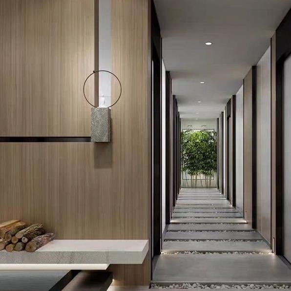 Wallboard WPC Wall Board Panel PVC Dekorasi Dinding Untuk Backdrop TV