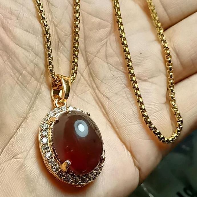 DB187 - Beli disini liontin getah katilayu asli Kalung