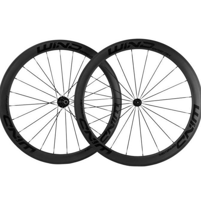 Wheelset Road Bike 700C 25 Carbon Wind Break 50mm; UCI Approved