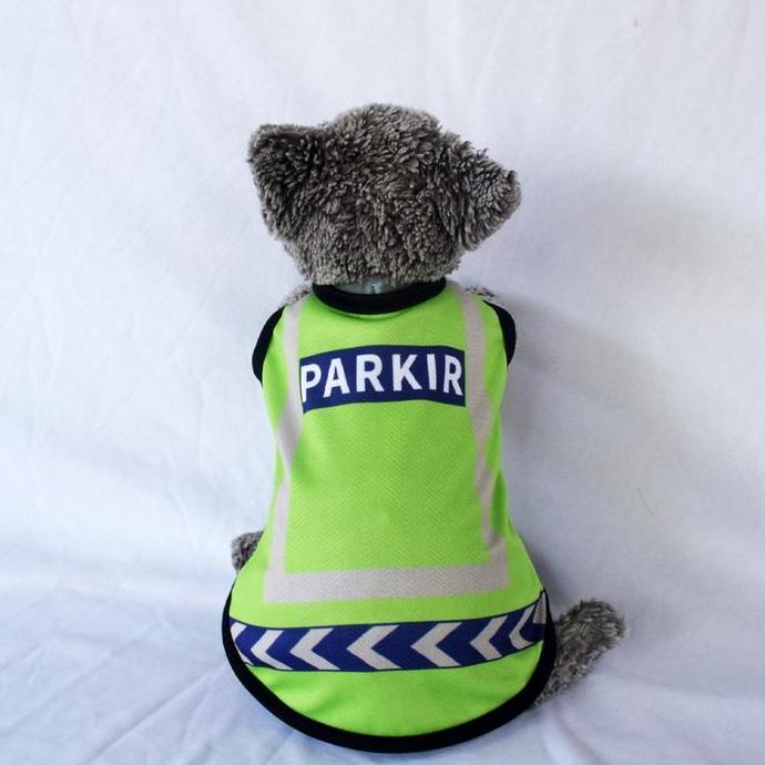 Diskont Baju Kucing Lucu Murah Seragam Rompi Parkir Hijau Ukuran Xs S M L Xl Xxl 3Xl 4Xl