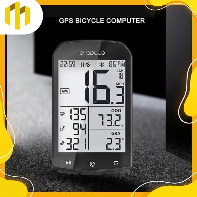 CYCPLUS M1 GPS Cyclocomp Speedometer Odometer XOSS app Strava connect