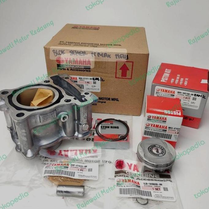 BLOK SEHER + PISTON KIT NEW NMAX 155 NEW AEROX 155 B6H original