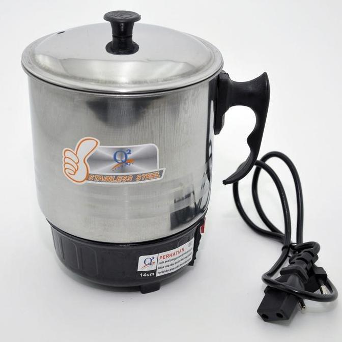 Pastienak- Teko Listrik Stainless Low Watt Mug Pemanas Air Elektrik 1 Liter Murah