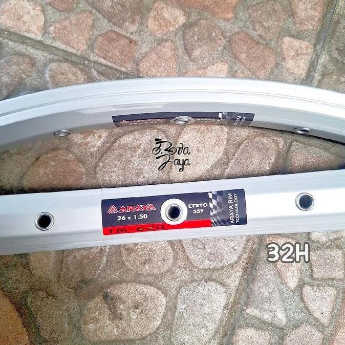 VELG - RIMS ARAYA 26 TM620 ALLOY SILVER 32H