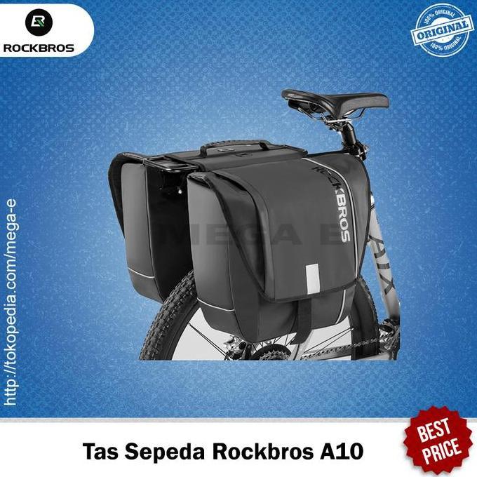Tas Sepeda Rockbros A10 Pannier Carrier Bag Tas Travel Belakang 30L