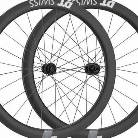 Wheelset DT Swiss Arc 1400 dicut CL 50 12/100 - 142 Carbon Ukuran 700C