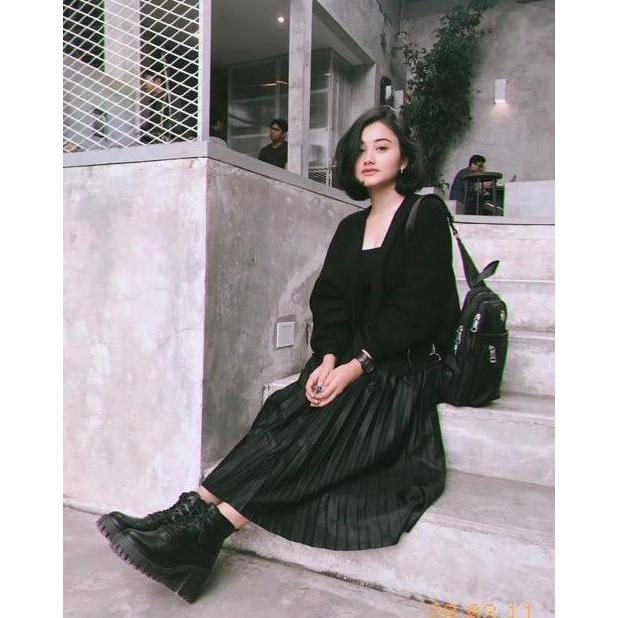 Lansungkirim- Toply Shop Cardigan Rajut Oversize Yuki Rajut Atasan