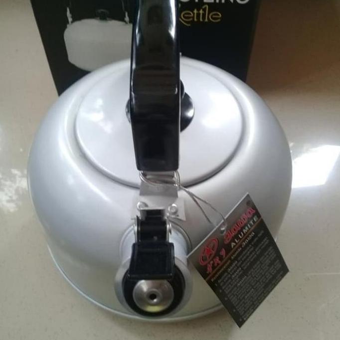 Pastienak- Teko Bunyi Alumunium Teko Siul Maspion 5Liter-24Cm