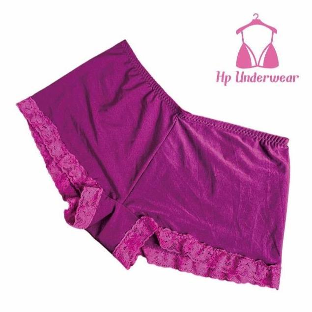 Celana Hotpants Wanita Lembut Renda pendek Nyaman | Celana strit wanita renda bawah Boxer