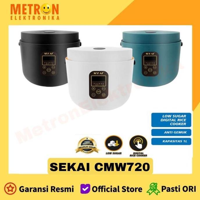 SEKAI Rice Cooker Low Carbo Low Sugar / Rice Cooker Digital cmw720