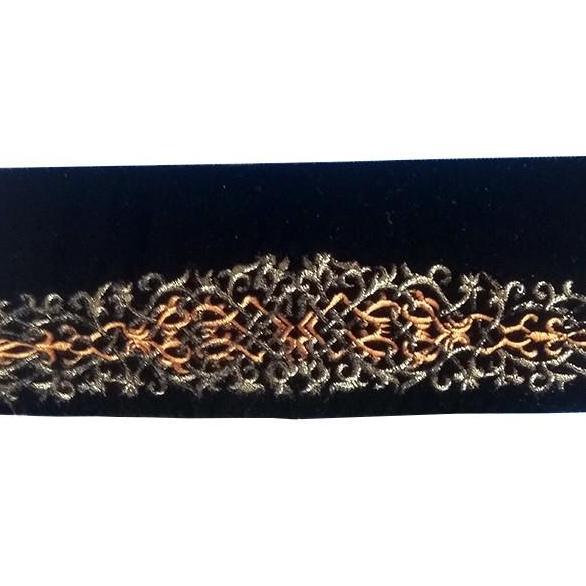 Songkok Kopyah Peci Awing Bordir Zavier Emas Motif Muslim