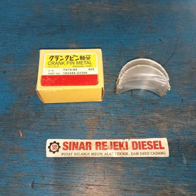 <<<<<] CPM Crank Pin Metal Metal Jalan Yanmar TS70 TS80 Oversize OS 0,25 0.25