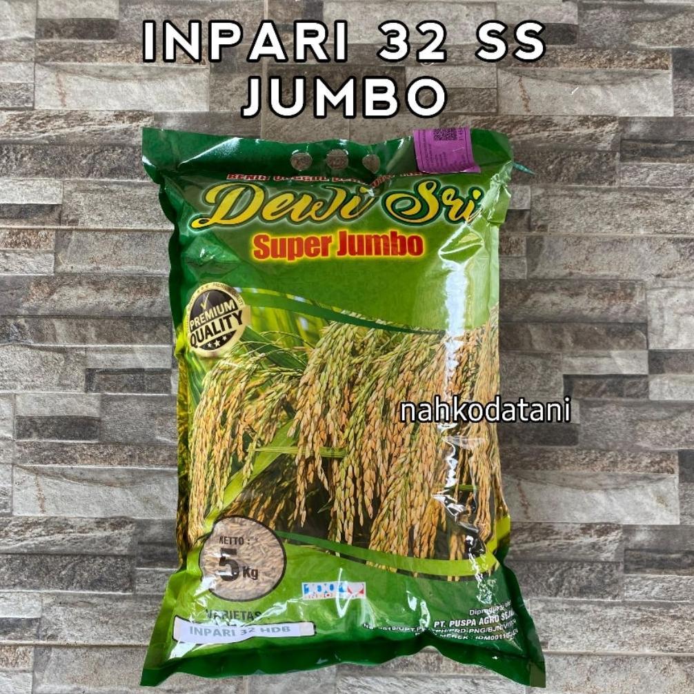 ARN Benih Padi Inpari 32 SS Jumbo 5kg Produktivitas Tinggi