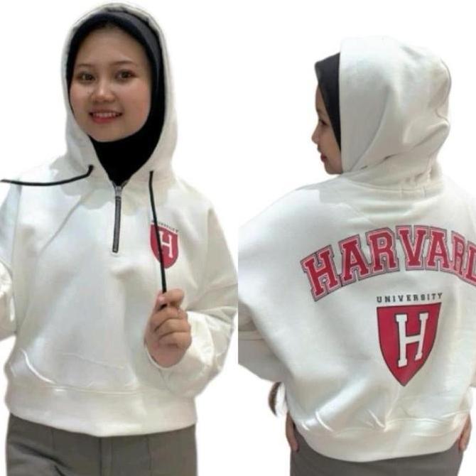 Lansungkirim- Crewneck Oversize Gemoy - Sweetshirt - Hoodie Oversize - Hoodie Halfzip Crop Wanita