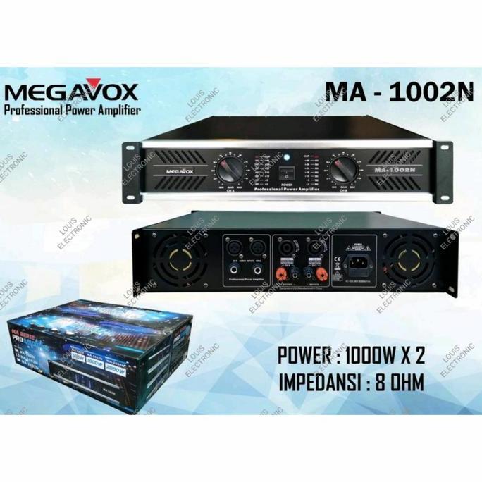TERMURAH - Power Amplifier MEGAVOX MA 1002 N Ampli MEGAVOX MA 1002N Original