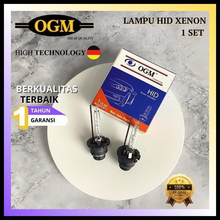 GRATIS ONGKIR OGM BOHLAM LAMPU HID MOBIL SUZUKI GRAND VITARA HIGH PERFORMANCE D2S 