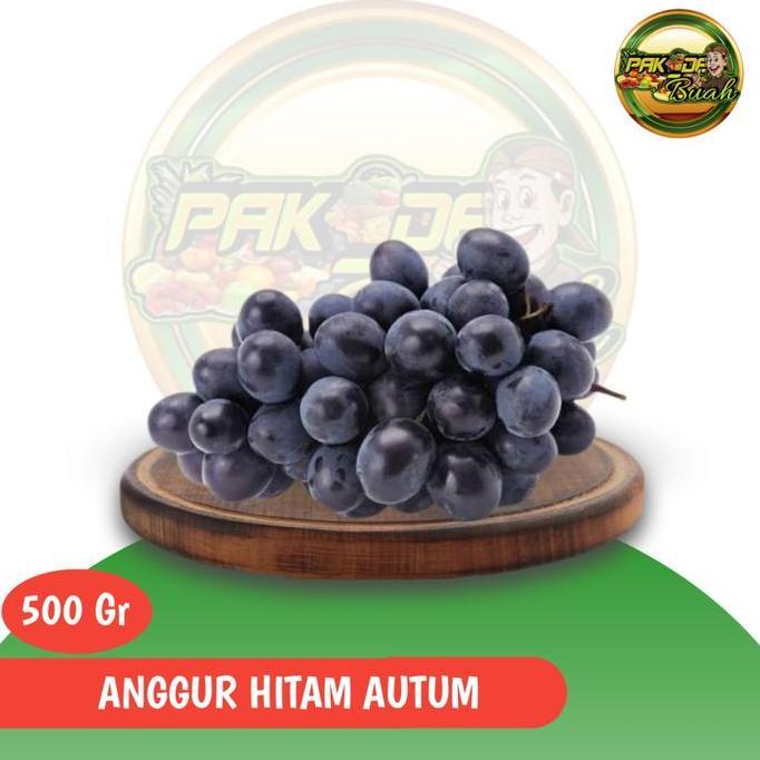 Frutiforti- Anggur Hitam Autumn Royal Australia / 500Gram