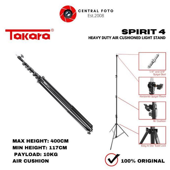 Takara Spirit 4 Air Cushion Light Stand Lighting Lightstand ORIGINAL