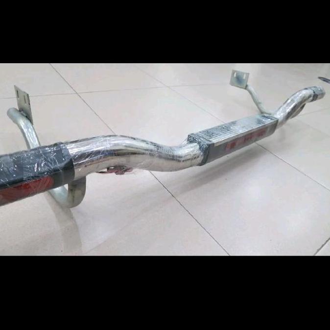 Promo BEMPER BELAKANG RUSH / TERIOS TAHUN 2007-2017 STAINLESS WITH LAMP SUPER QUALITY Diskon