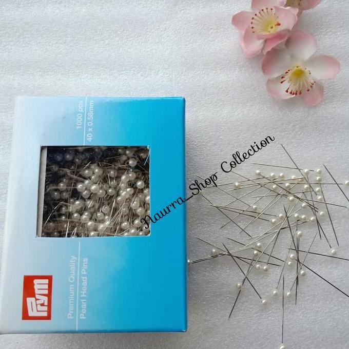 Grosir Jarum Pentul putih Premium anti karat - Merk Prym