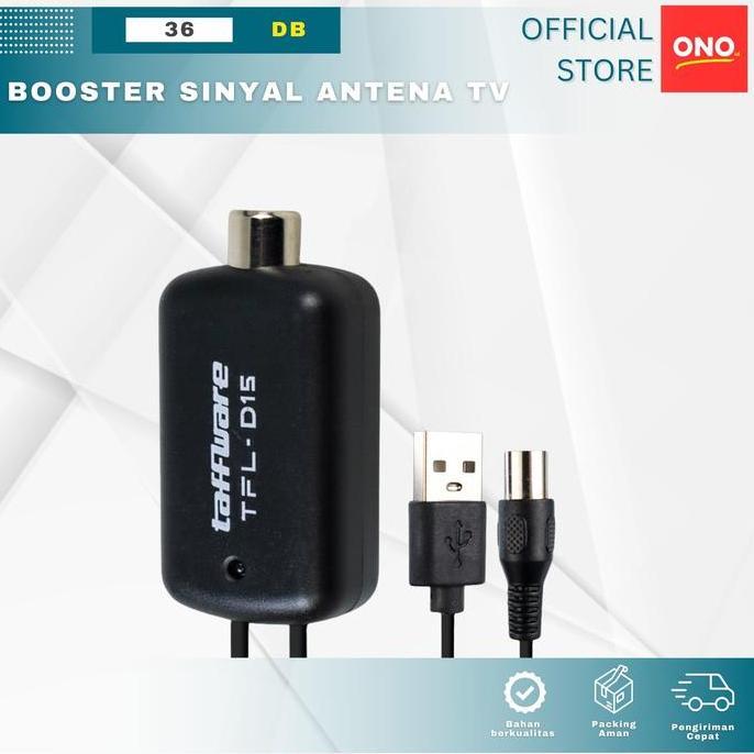 PAPPITSON Booster Antena TV Penguat Sinyal TV Channel Digital Amplifier Signal