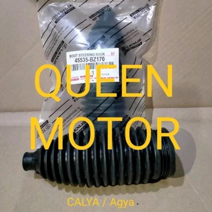 GEOVANHIE BOOT RACK END KARET PELINDUNG RACK END BOOT RACK STEERING CALYA SIGRA