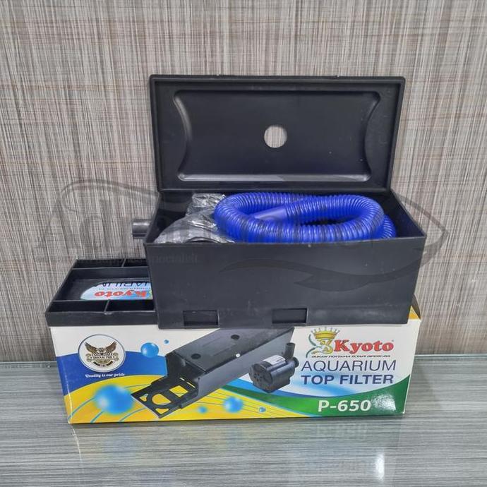 KYOTO P-650 AQUARIUM TOP FILTER TALANG ATAS POMPA AIR CELUP AKUARIUM