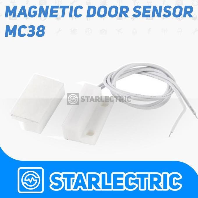 MC38 MC-38 Magnetic Door Reed Switch Sensor Jendela Pintu Arduino