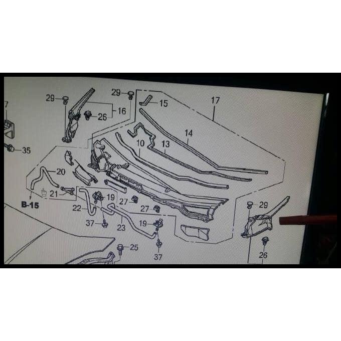 TERMURAH COVER SAMPING COWL PANGGANGAN SATE JAZZ S RS GE8 