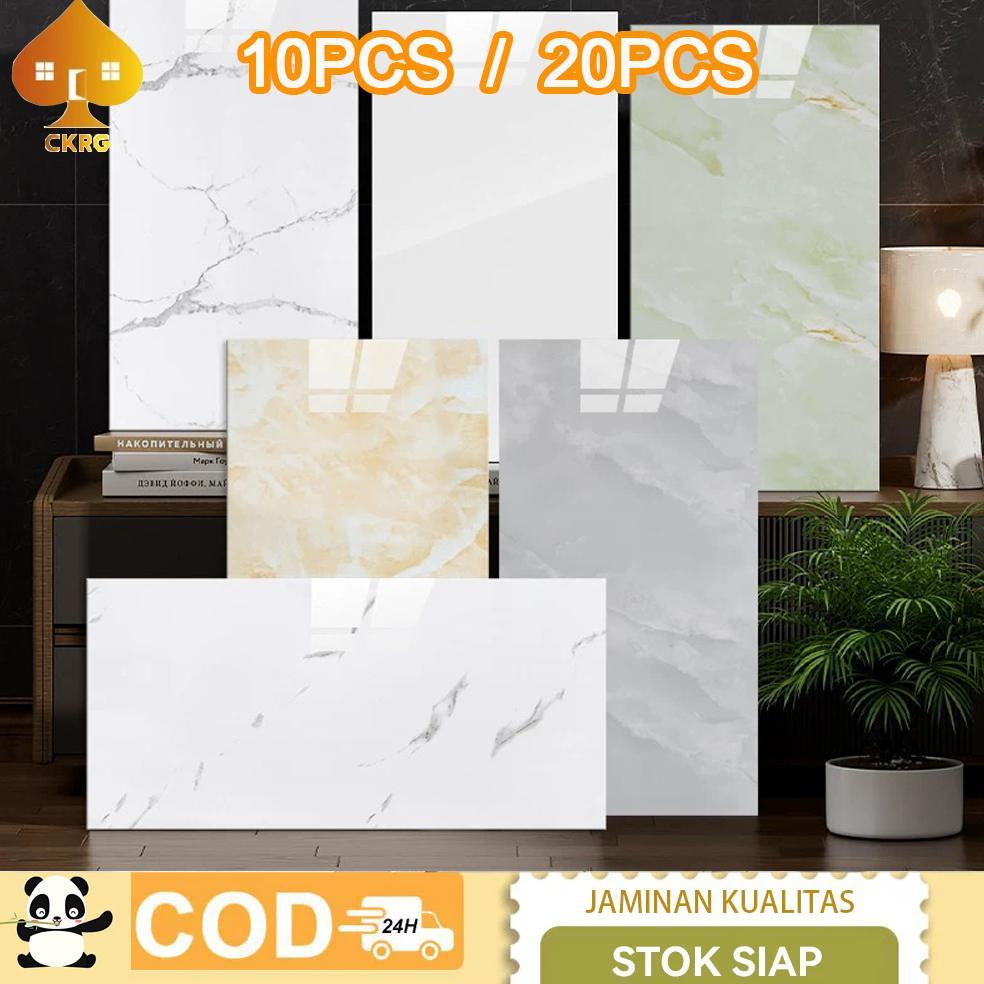CKRG-Wallpaper VINYL Marble / Lantai Vinyl Keramik Marbel Granit / Stiker Wallpaper Dinding 60 x 30 