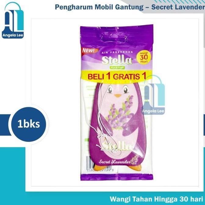 Allthebest- Stella Fun n Fresh Pengharum Parfum Pewangi Mobil Gantung pinguin lucu